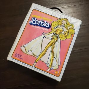 Vintage Golden Dream Barbie Doll Case